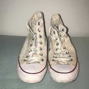 White High Top Converse